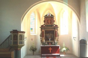 Nitzow - Altar der Kirche