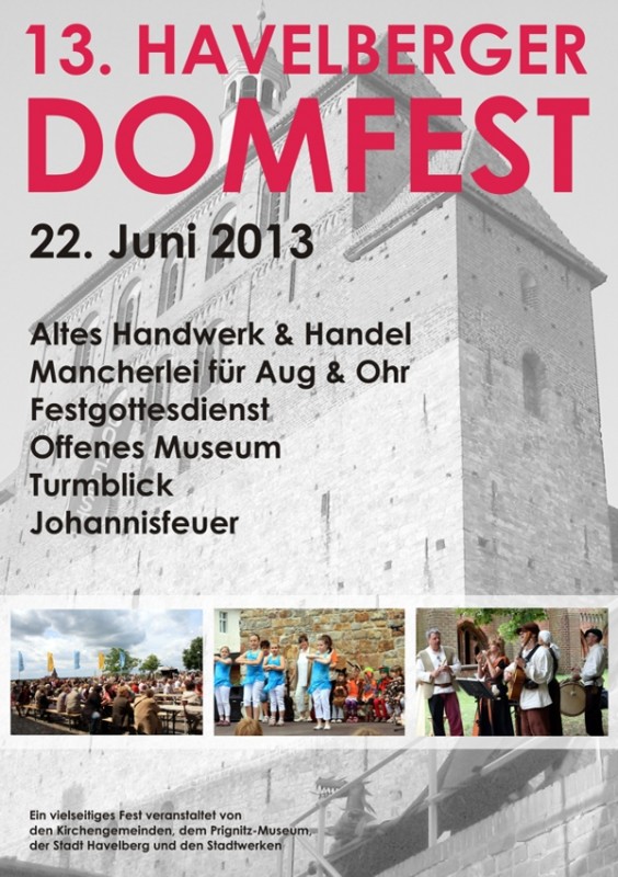 Domfest in Havelberg am 22.06.2013
