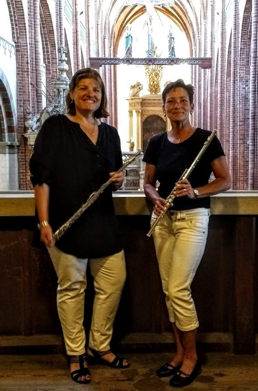 Katrin Rauls und Judith Tetzlaff (Querflöte)