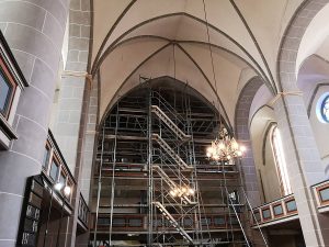 Stadtkirche: Problem Gewölbe – Ihre Hilfe für die Orgelrestaurierung!
