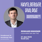 Havelberger-Dialoge-2025-Thema Wahrheit-Reinhard Bingener