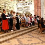 Kinder- und Jugendchor singen im Dom zum Havelberg gemeinsam mit einem kleinem Orchester zwei Kantaten (Günther Kretzschmar - Der Turmbau zu Babel und Der Rattenfänger von Hameln).
