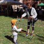 Havelberg Domweihfest 2025: Spiel und Spaß für alle Generationen zum Mitmachen auf dem Klosterhof.